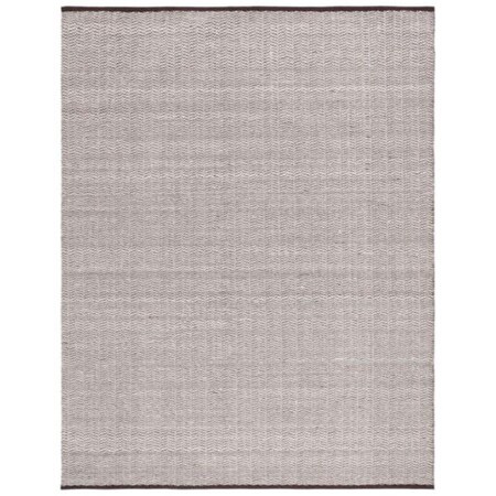 Safavieh 8 x 10 ft. Vermont Rectangle Hand Woven Area Rug Brown & Ivory VRM902T-8